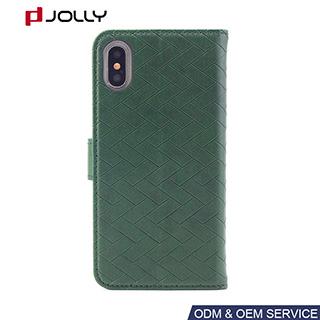 Чехол-кошелек для iPhone X, противоудврный флип чехол