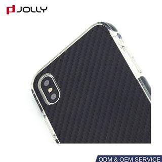 Противоударный карбоновый чехол для iPhone X