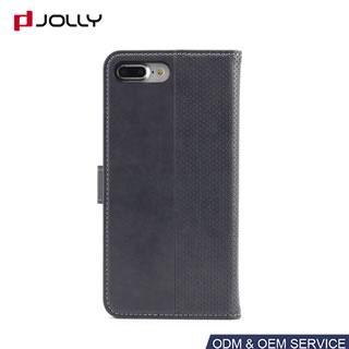 TPU чехол для iPhone 8 Plus с кожаным покрытием