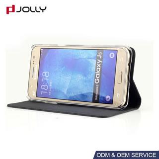 Чехол для Samsung Galaxy J5 2017 с кожаной флип-крышкой для экрана
